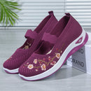 Tênis Feminino Fit Floral Ideal para o Dia a Dia